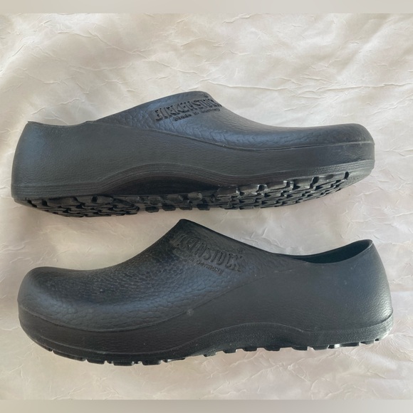 Birkenstock Profi Birki Black Clogs Men’s Size 12 - Picture 6 of 10